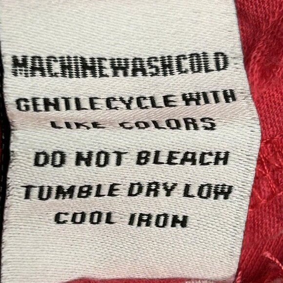 Habitat Shirt Womens XL Coral White Striped Short Sleeve Tunic Top 100% Cotton - Picture 5 of 11